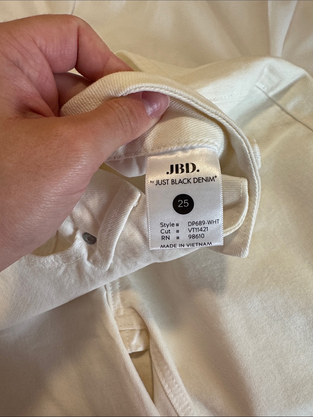 Wide Leg cream white NWT - Picture 6 of 8